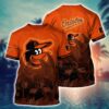 MLB Baltimore Orioles 3D T-Shirt Masterpiece Parade For Sports Enthusiasts