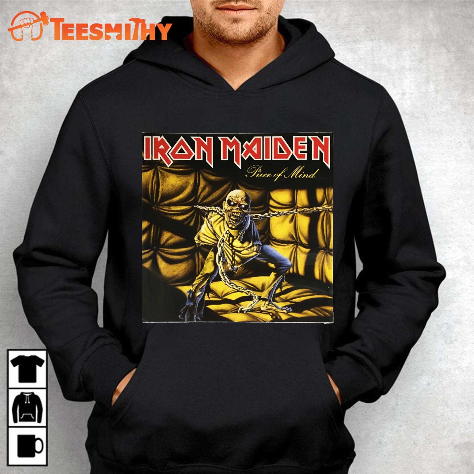 Iron Maiden Piece Of Mind T Shirt 1