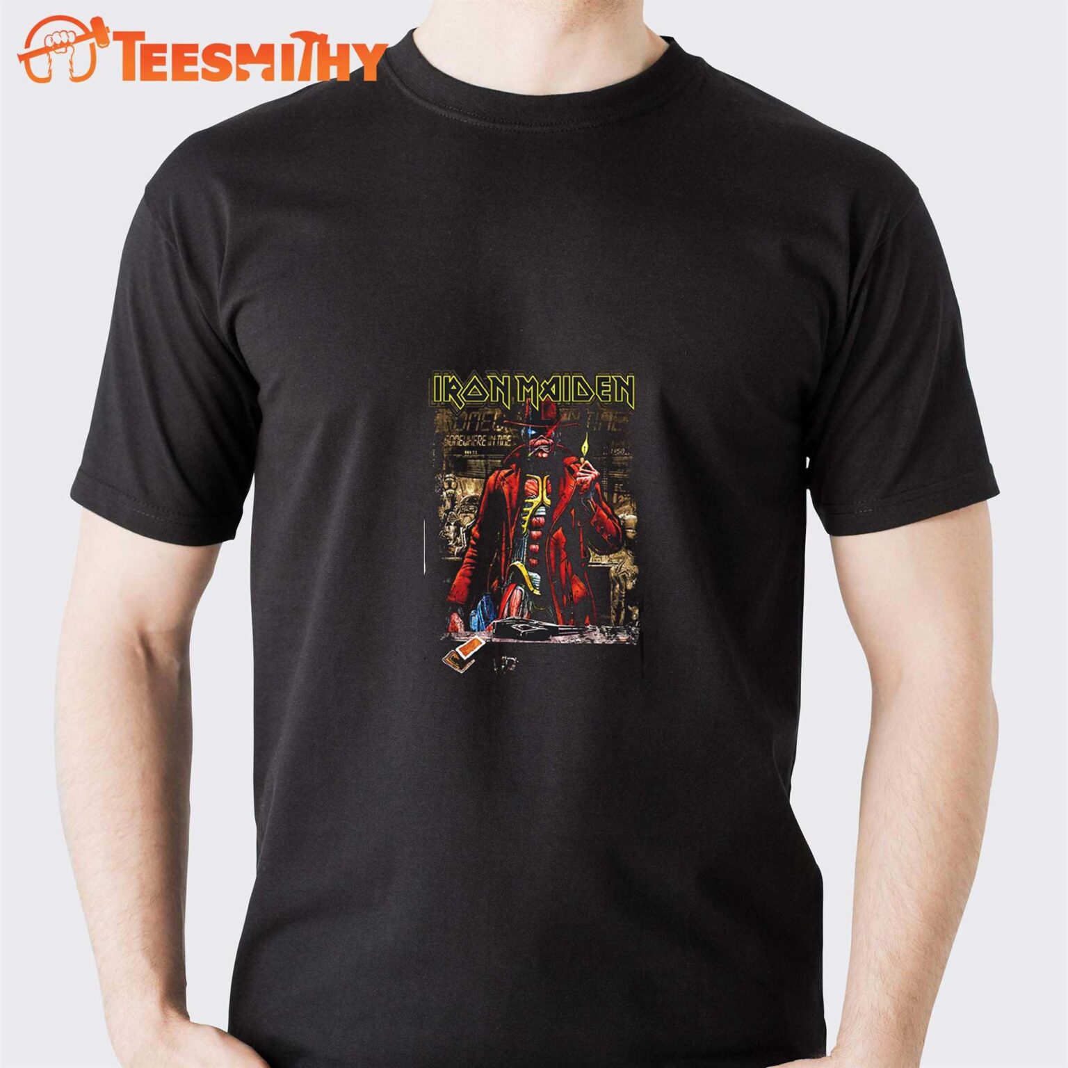 Iron Maiden Somewhere In Time Steve Harris Official T shirt 3
