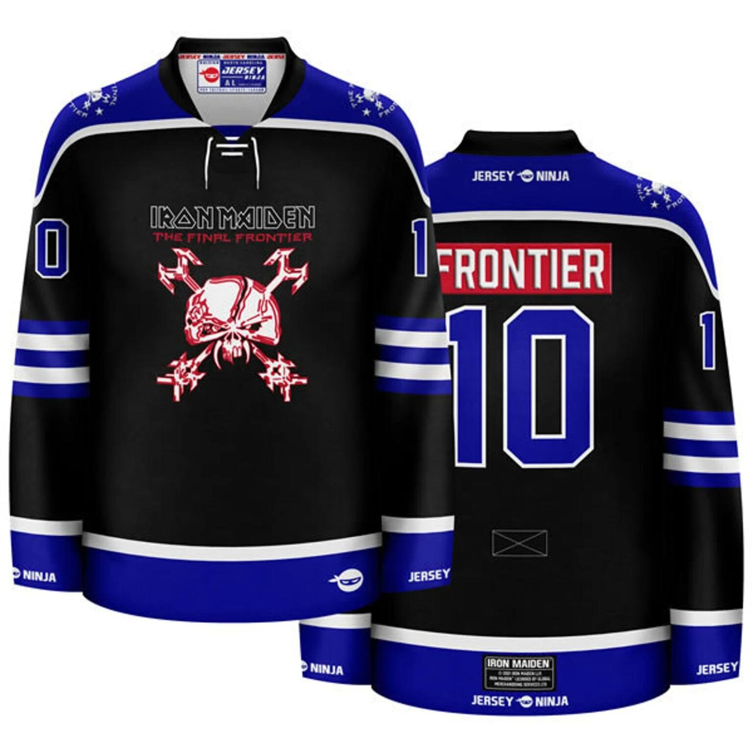 Iron Maiden THe Final Frontier Hockey Jersey 1