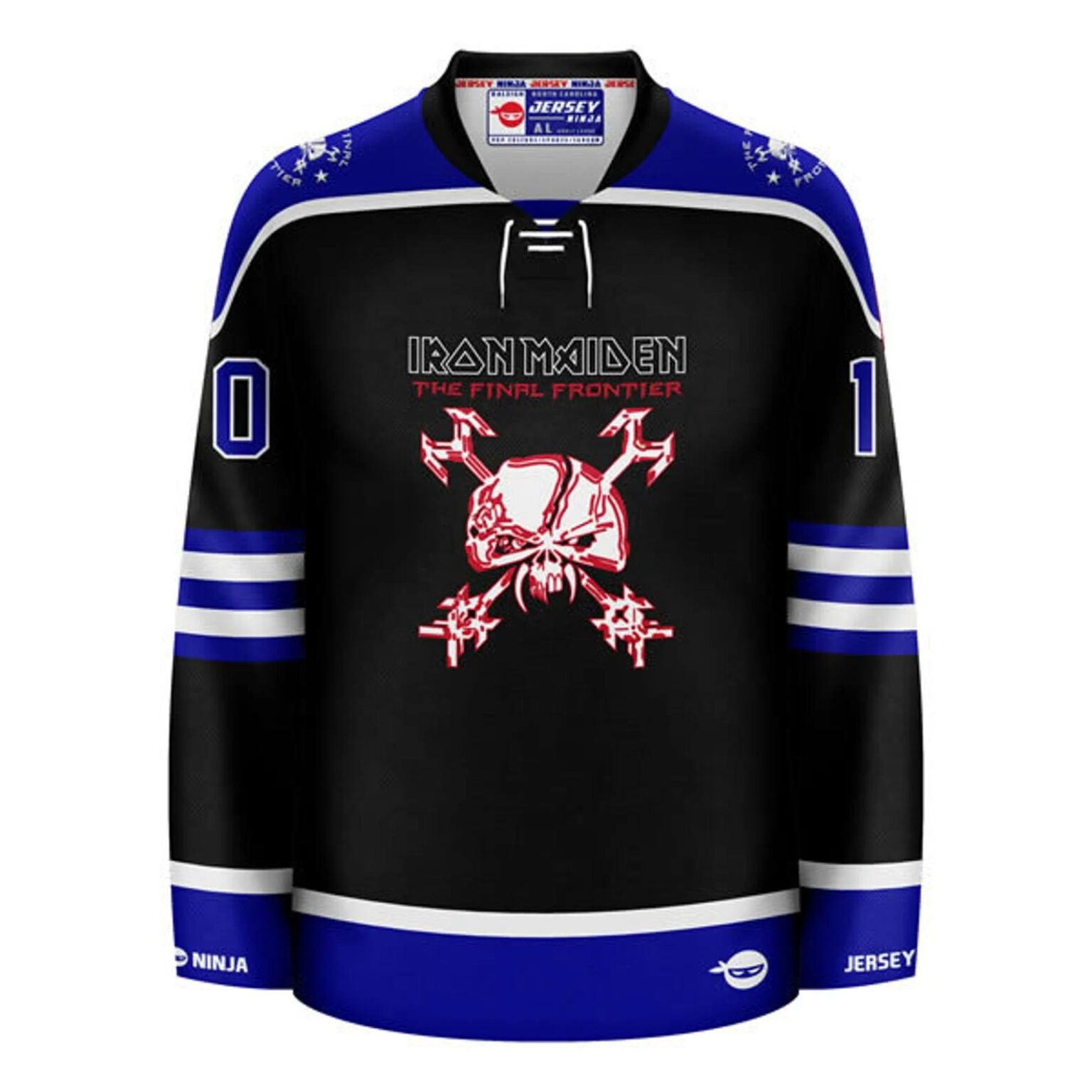 Iron Maiden THe Final Frontier Hockey Jersey 3