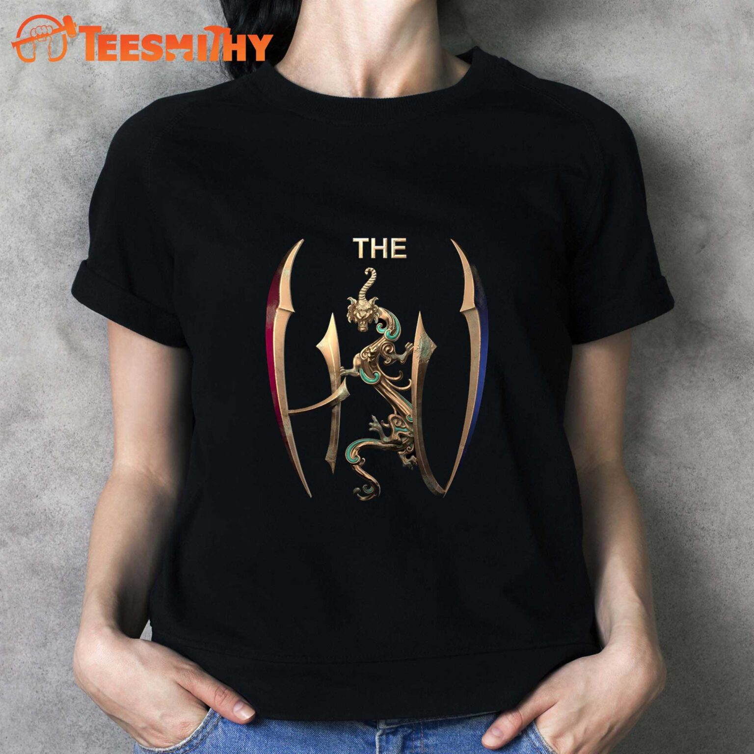 Iron Maiden The Great Chinggis Khaan Logo Unisex T Shirt 2