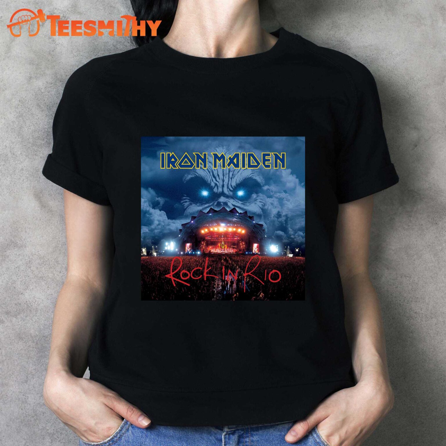 Vintage Iron Maiden Rock In Rio T Shirt 2