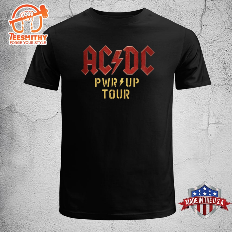 ACDC Power Up Tour Europe 2024 Unisex T shirt