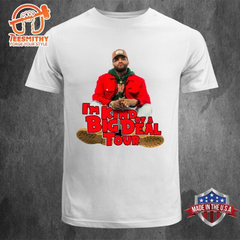 Joyner Lucas Announces Im Kind of a Big Deal Tour T shirt