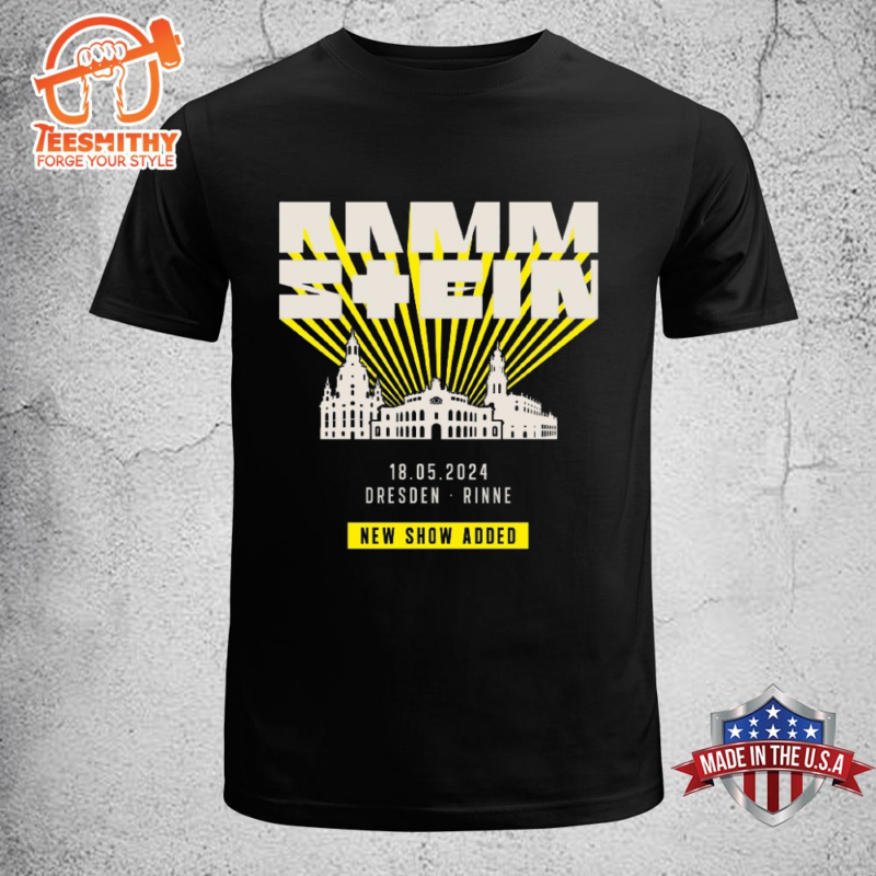 Rammstein Dresden 2024 May 15 16 18 19 Rinne Germany Event T Shirt