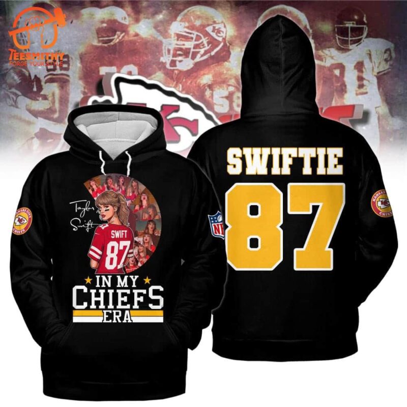 Taylor In My Chiefs Era Swiftie 87 Signature 3D Shirt