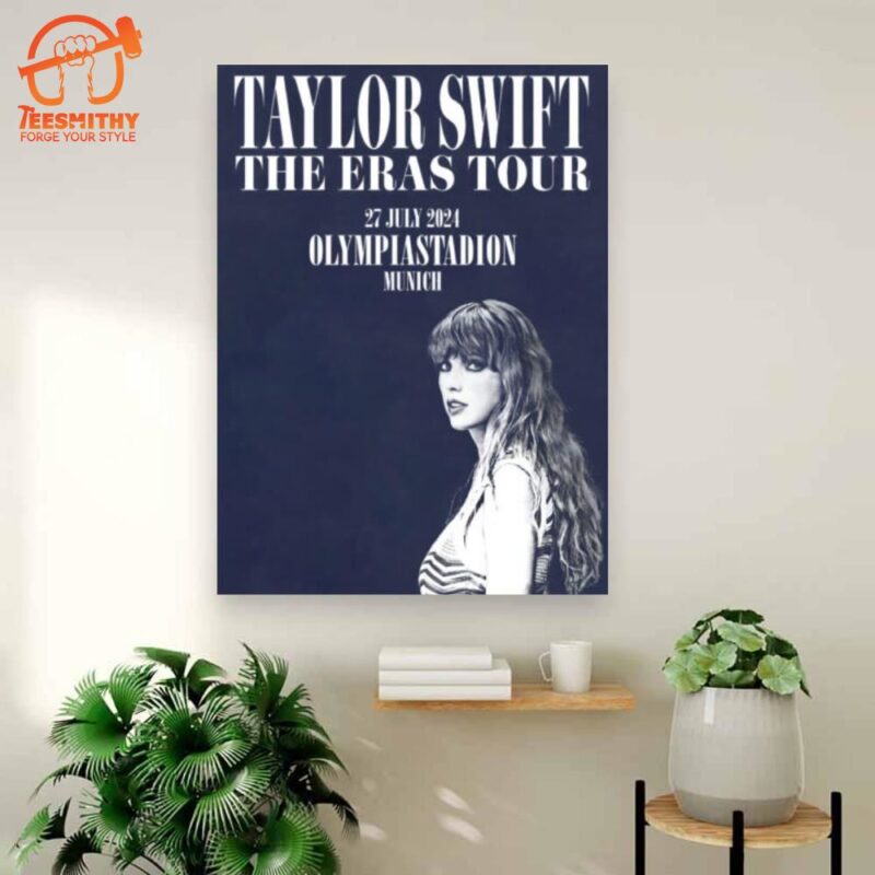 Taylor Swift Eras Stadium 2024 World Tour Poster Canvas