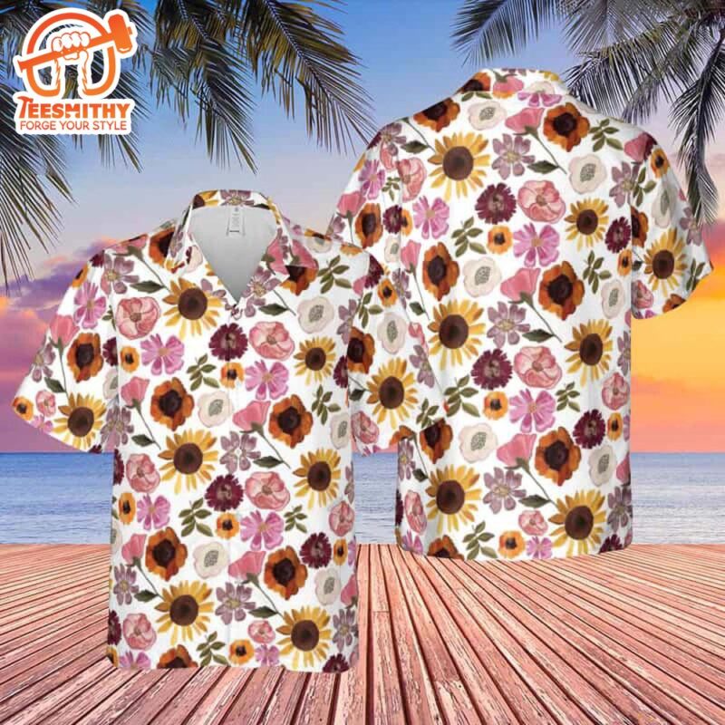 Taylor Swift Floral Grammy Dress 2024 Hawaiian Shirt