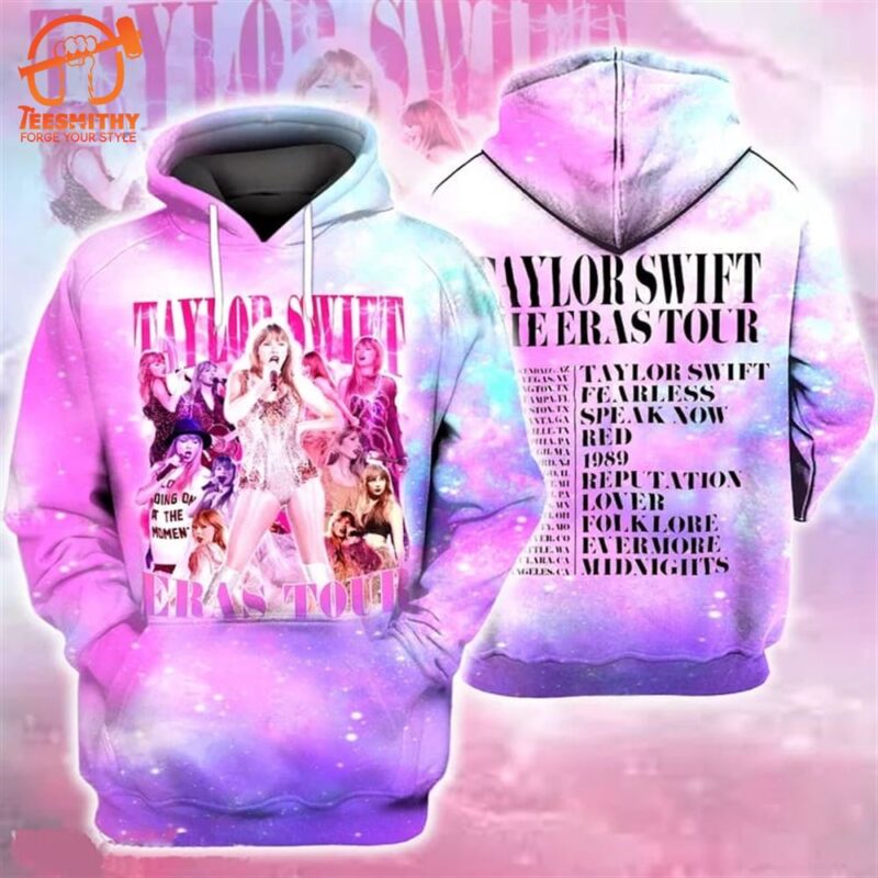 Taylor Swift Stockholm Merch The Eras Tour 2024 Concept 3D T Shirt