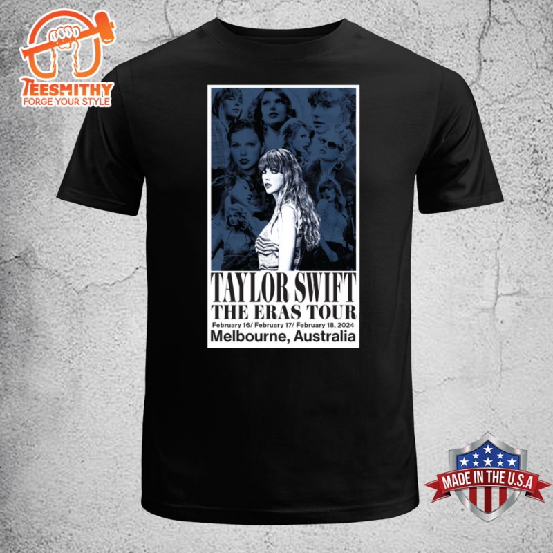 Taylor Swift The Eras International Tour Melbourne Australia T shirt