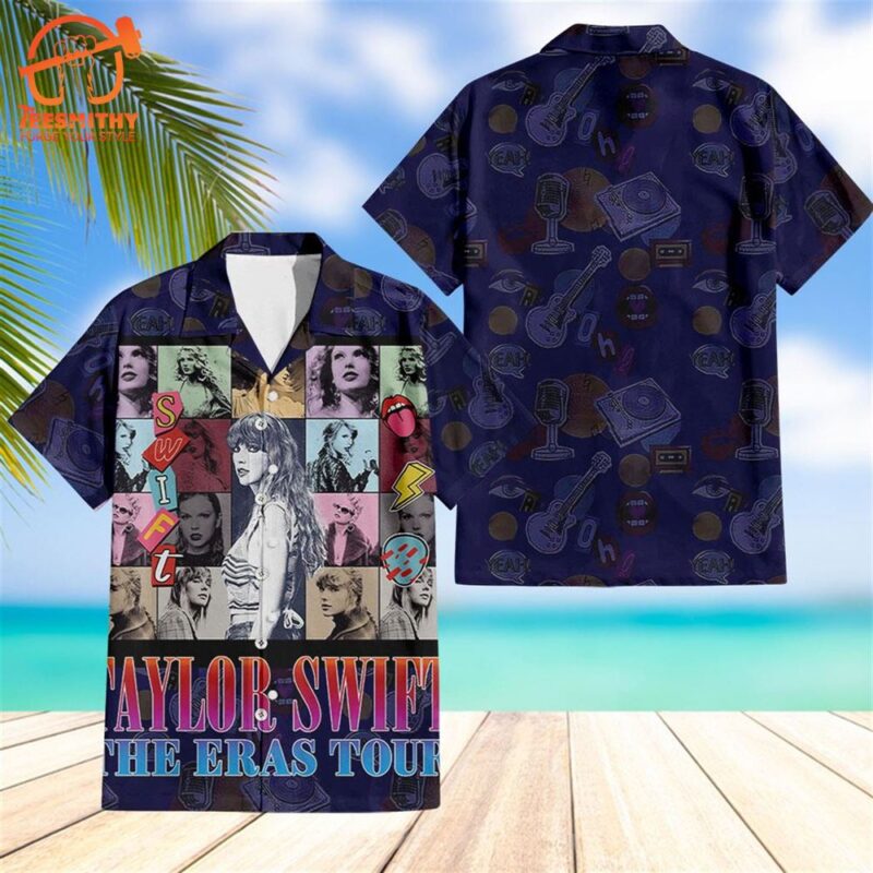 Taylor Swift The Eras Tour Hawaiian Shirt