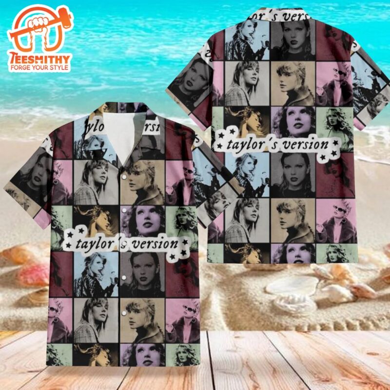 Taylor The Eras Tour 2024 Taylors Version Hawaiian Shirt