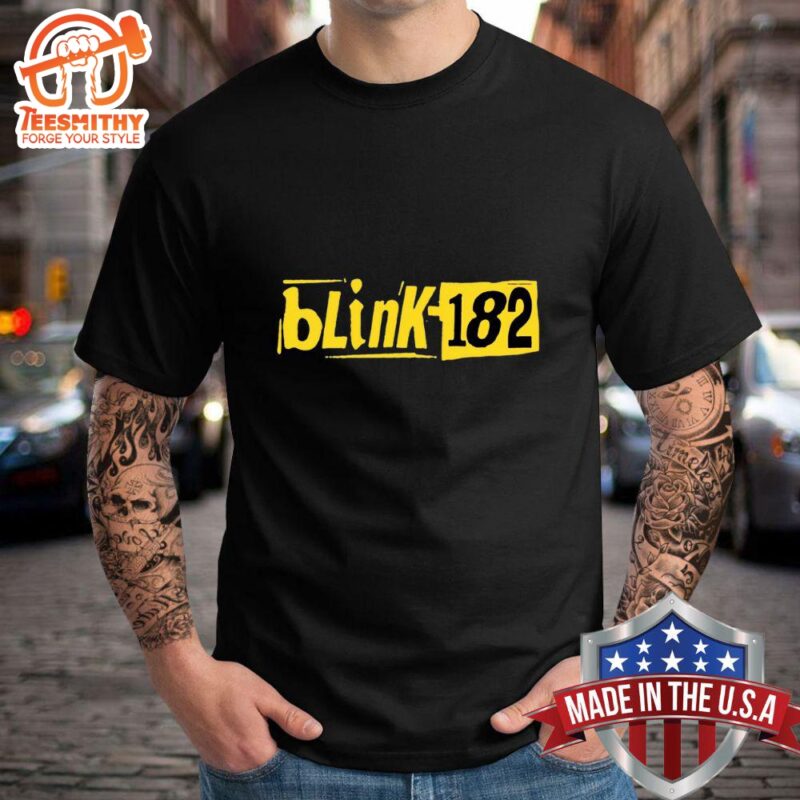 Blink 182 World Tour 2024 Concert Barker T Shirt