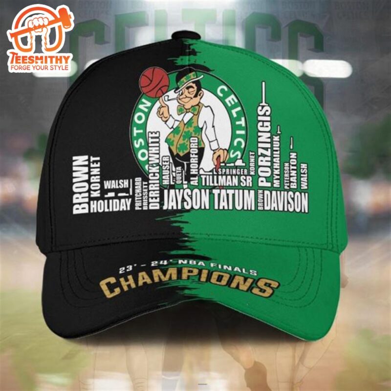Boston Celtics 2023 2024 NBA Finals Classic Cap