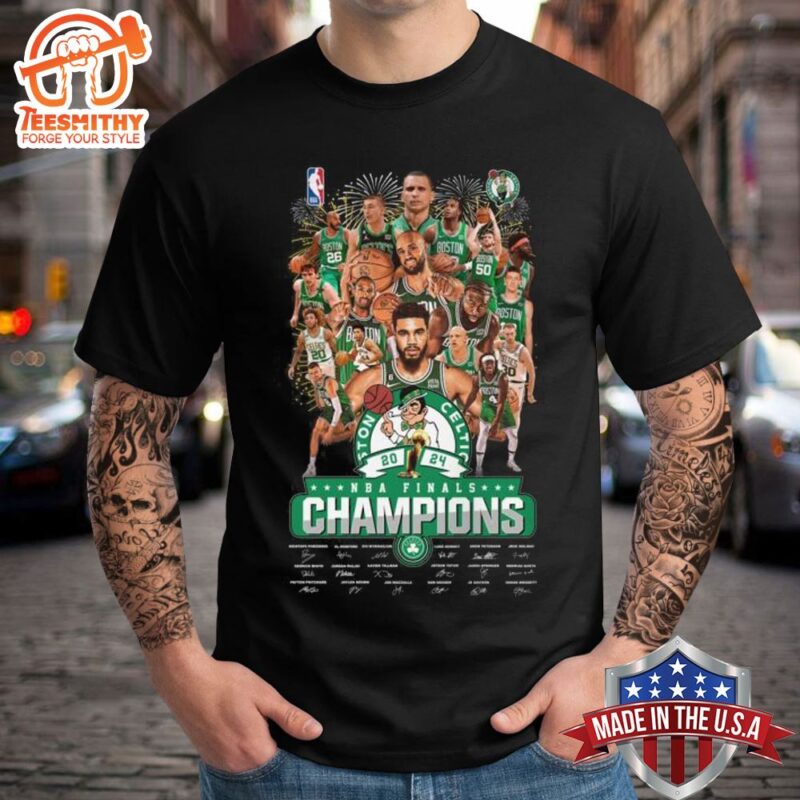 Boston Celtics 2024 NBA Finals Champions T Shirt