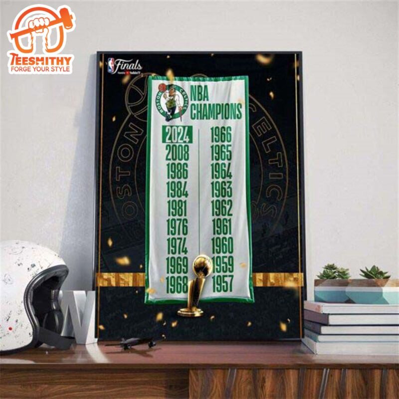 Boston Celtics Capture 18th Championship For The Most Of Any Franchise In NBA Canvas