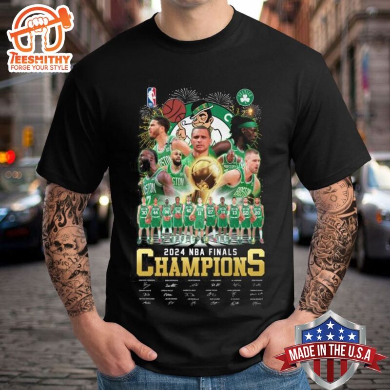 Boston Celtics NBA 2024 Finals Champions T Shirt