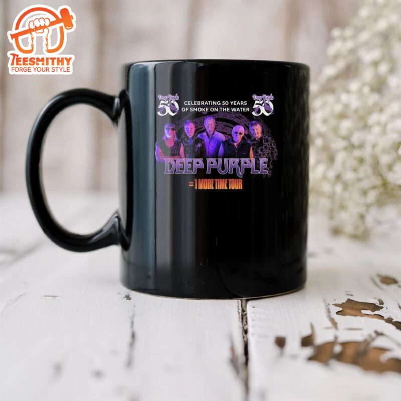 Deep Purple One More Time Tour 2024 Celebrating 50 Years Mug
