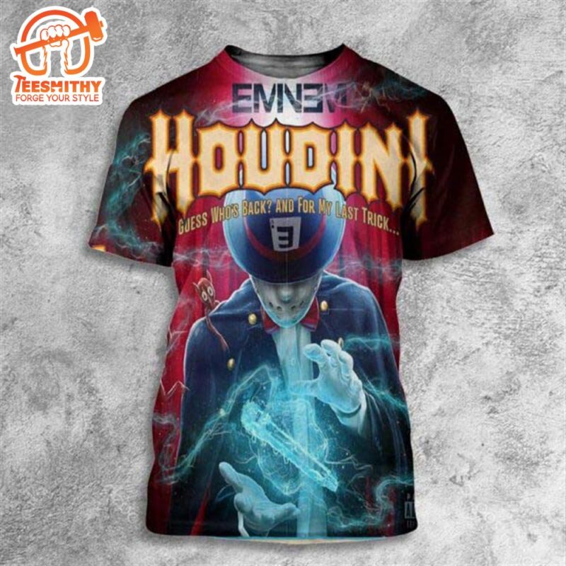 Eminem New Track Houdini Guess Who's Back And For My Last Track 3D Shirt