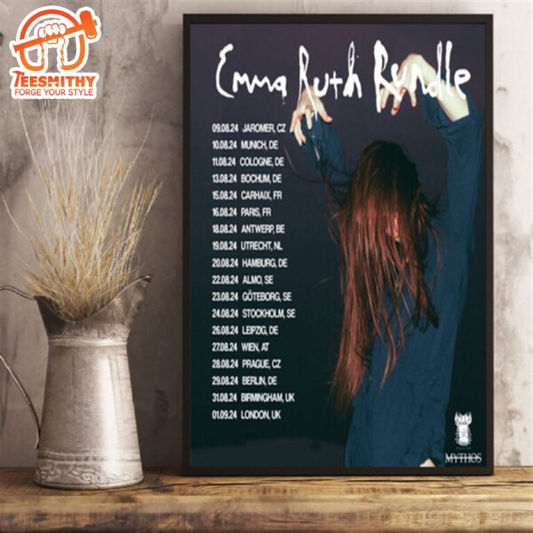Emma Ruth Rundle 2024 Tour Schedule List Date Poster Canva - Teesmithy