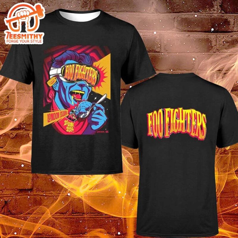 Foo Fighters At London Stadium In London UK On June 20 2024 Unisex T shirt