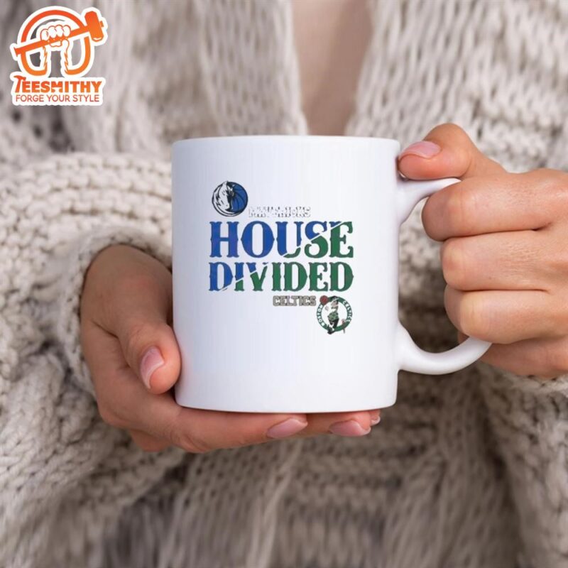 House Divided Boston Celtics Vs Dallas Mavericks 2024 Mug