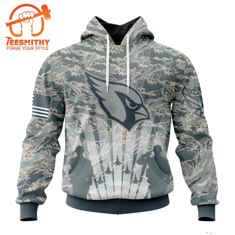 NFL Arizona Cardinals Special Honor US Air Force Veterans Hoodie 1