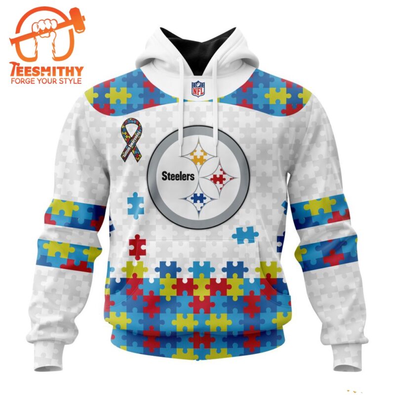 NFL Pittsburgh Steelers Special Autism Awareness Custom Hoodie 1