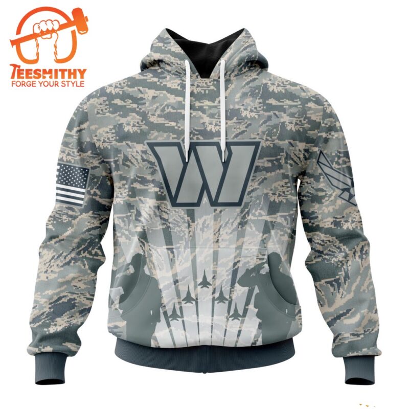 NFL Washington Commanders Special Honor US Air Force Veterans Hoodie 1