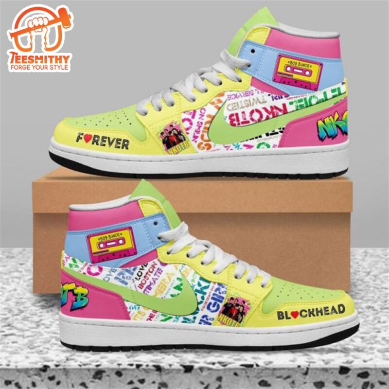 New Kid On The Block Blockhead Air Jordan 1 High Top