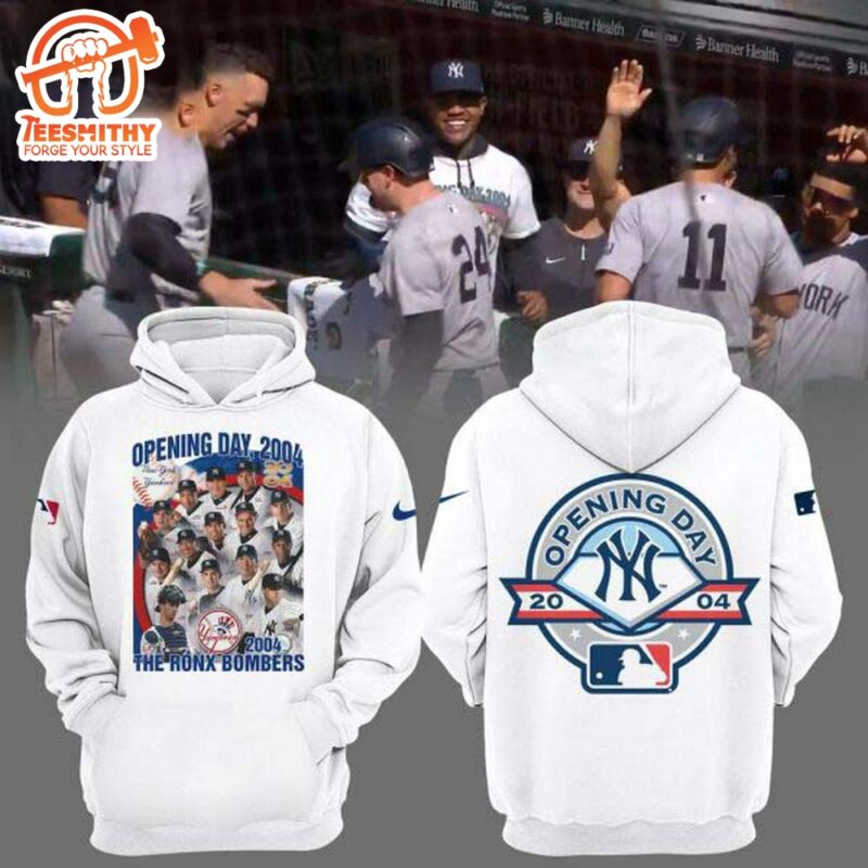 Opening Day 2004 New York Yankees Hoodie
