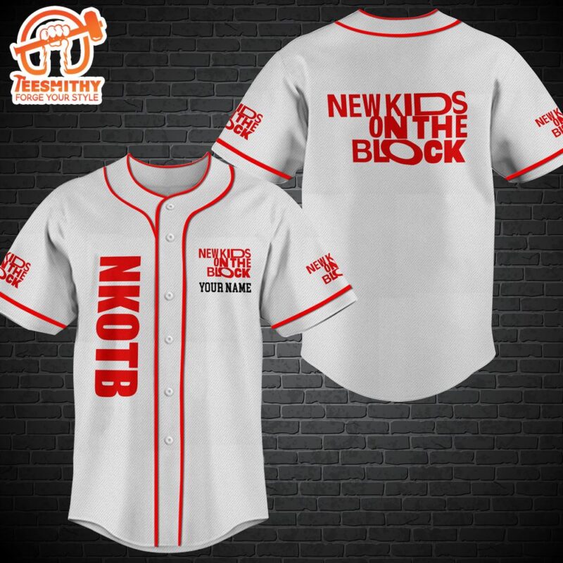 Personalized New Kids On The Block Custom Baseball Jersey