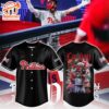 Philadelphia Phillies MLB 2024 Crossing The Pond Baseball Jersey Black
