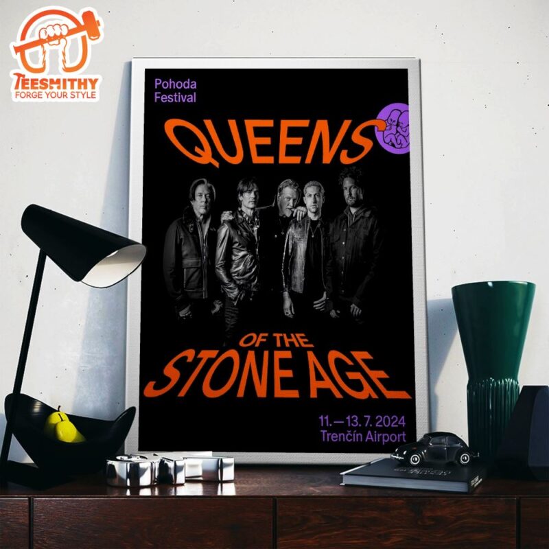 Queens of the Stone Age Pohoda Festival 11 13 July 2024 Trencin Airport Canvas