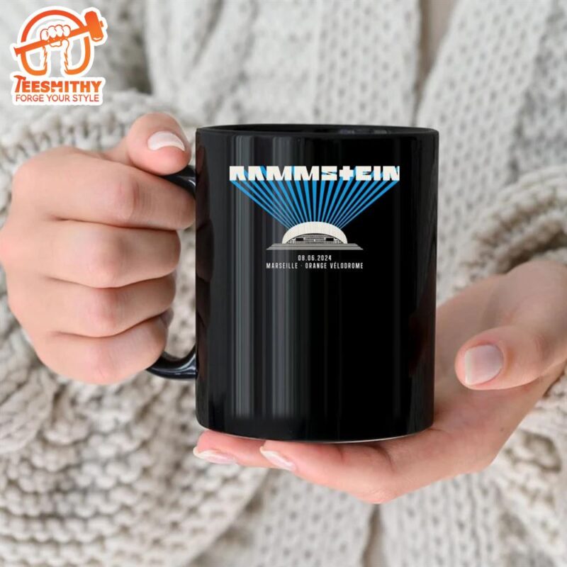 Rammstein Tour 2024 Marseille Orange Velodrome 8 6 2024 Mug
