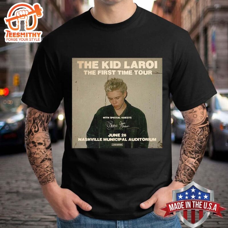 The Kid LAROI First Time Tour 2024 June 26 T shirt