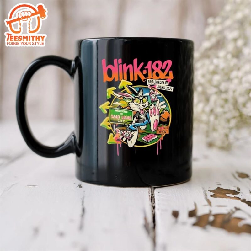 Blink 182 Salt Lake City Ut July 11 2024 Show Mug