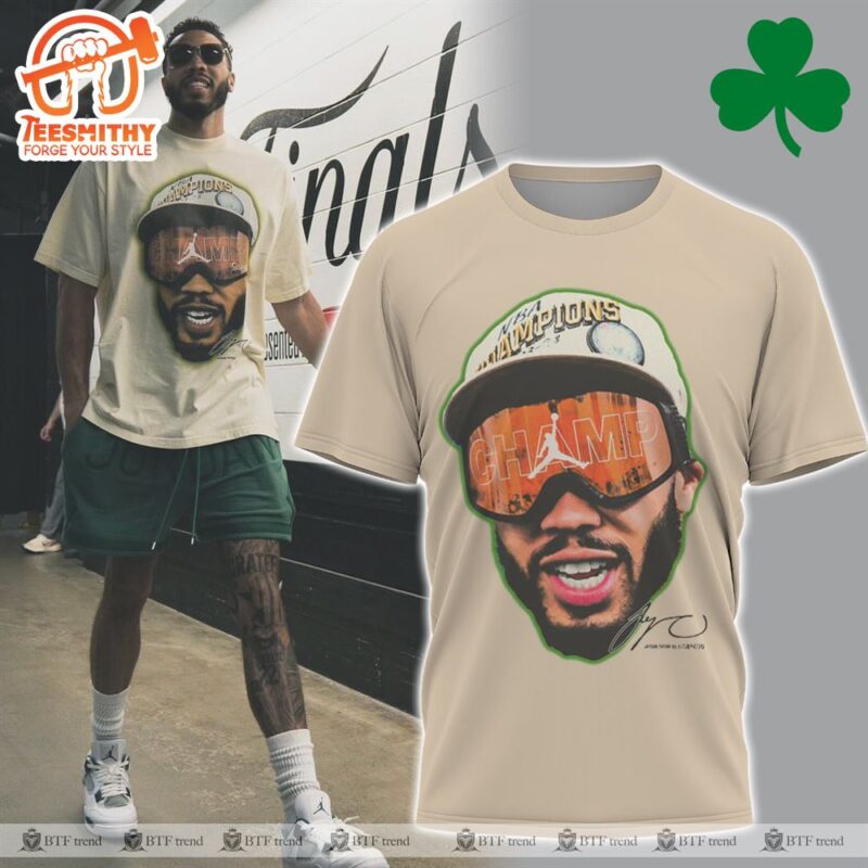 Boston Celtics 2024 NBA Tatum Big Face Shirt