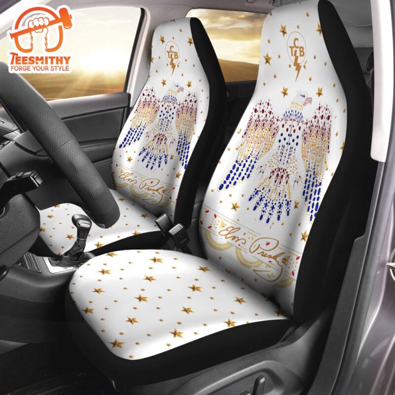 Elvis Presley 2PCS Music Car Seat Cover