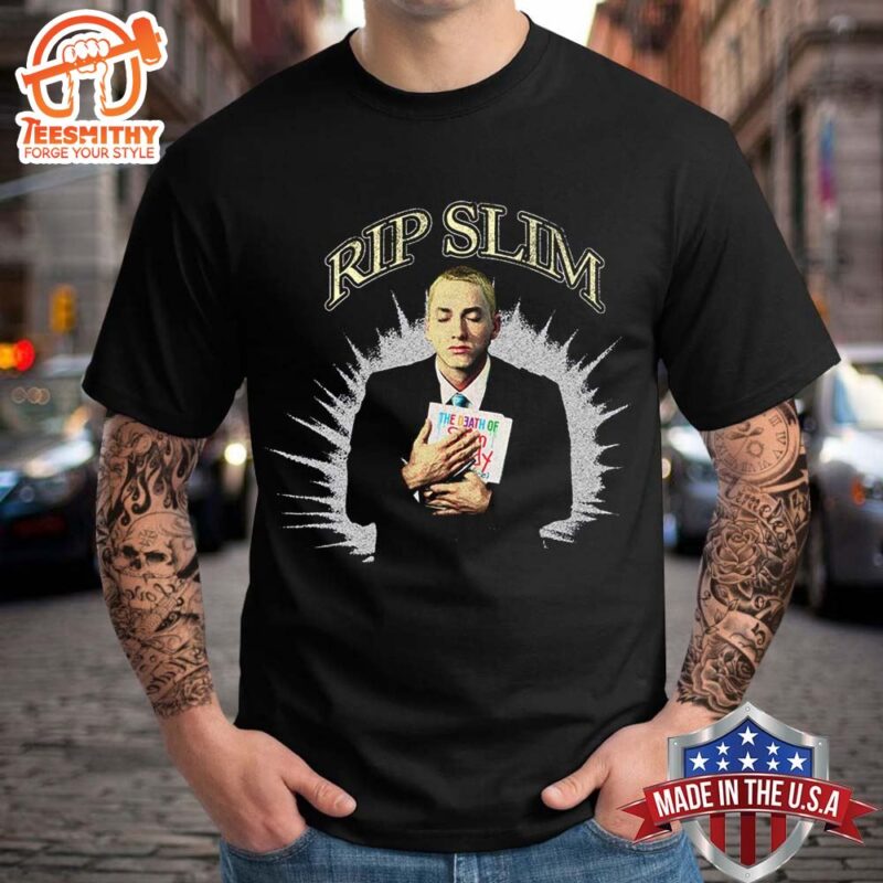 Eminem The Death Of Slim Shady RIP Slim Vintage T Shirt