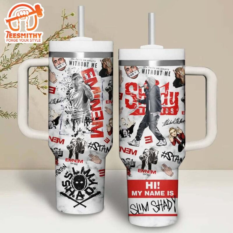 Eminem The Death of Slim Shady Stanley Tumbler 40oz