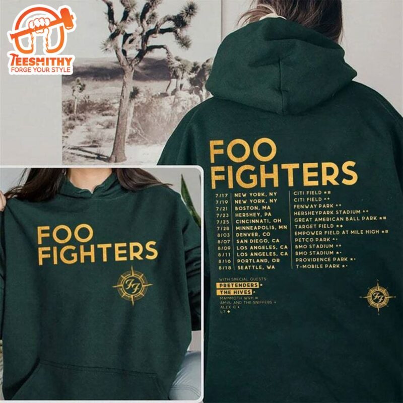 Foo Fighters Band Tour US 2024 Shirt Foo Fighters Fan Shirt