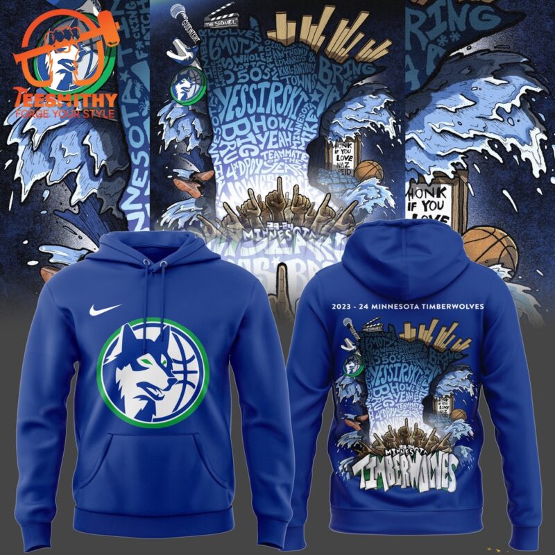 Minnesota Timberwolves 2024 NBA Playoff Hoodie