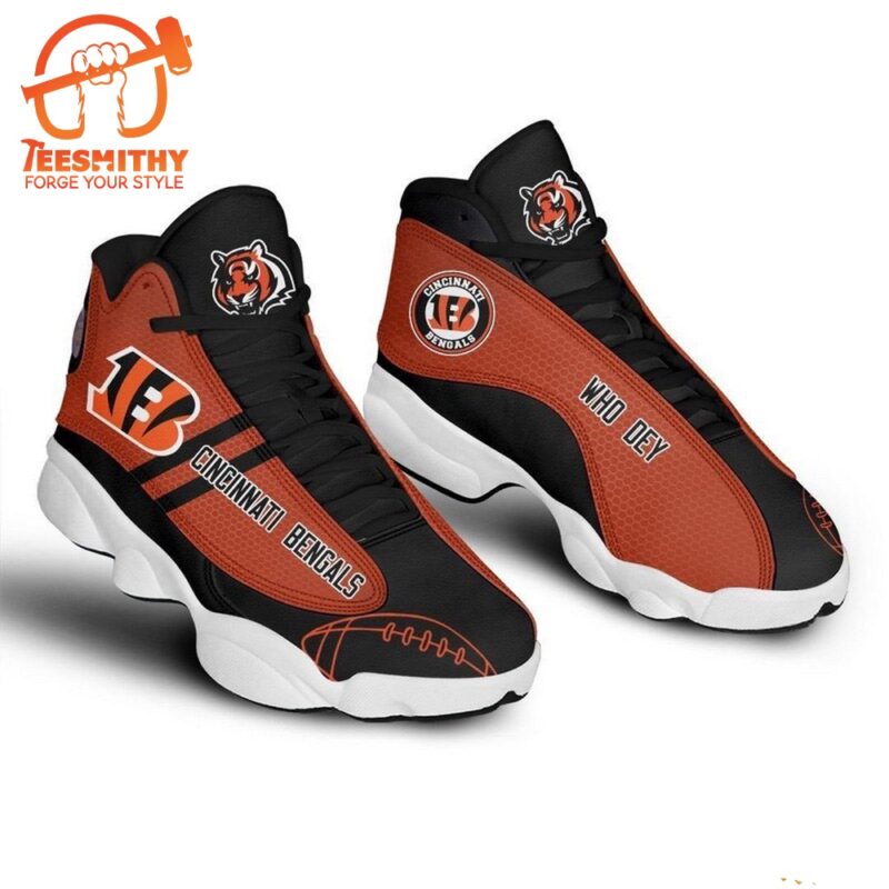 NFL Cincinnati Bengals Football Air Jordan 13 Shoes