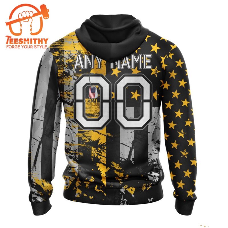 NFL Green Bay Packers Special Classic Grunge American Flag Hoodie 2