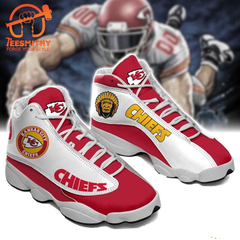 NFL Kansas City Chiefs Air Jordan 13 Shoes Sneaker