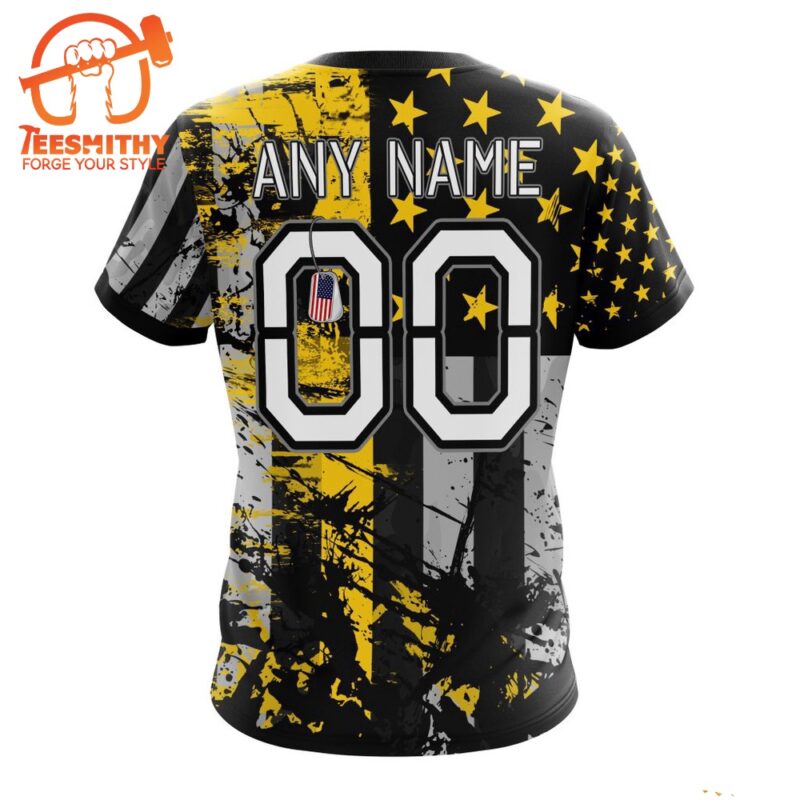 NFL Los Angeles Rams Special Classic Grunge American Flag Hoodie 7 NFL Los Angeles Rams Special Classic Grunge American Flag Hoodie 4