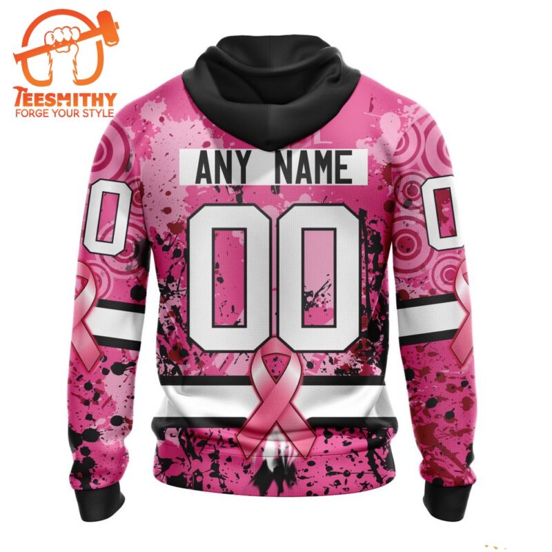 NFL New York Jets I Pink I Can In October We Wear Pink Breast Cancer Hoodie 2