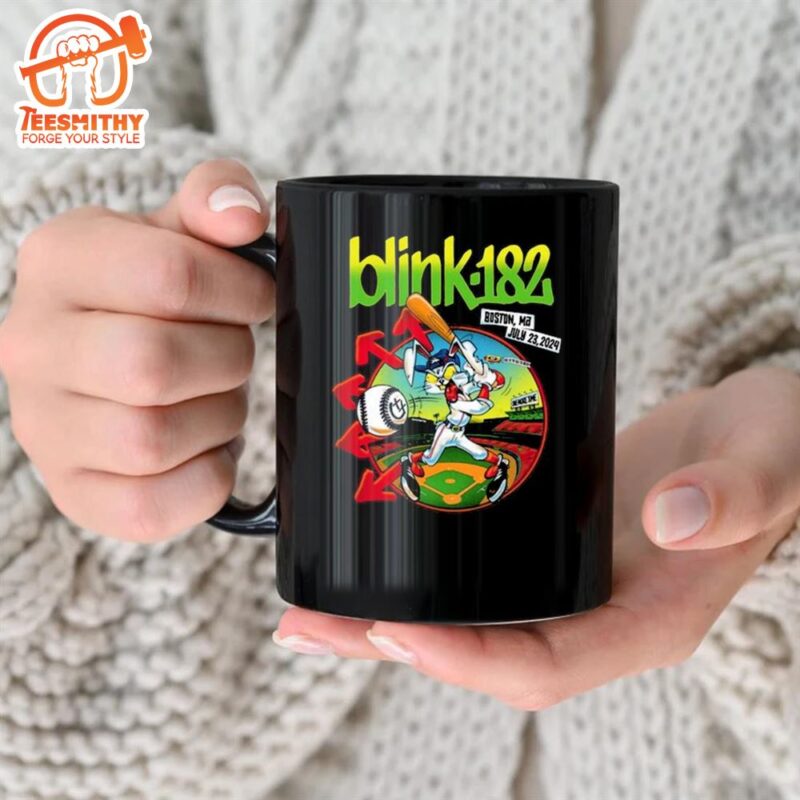 Official Blink 182 July 23 2024 Fenway Park Boston MA Mug